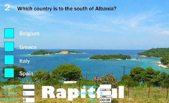 Albánie kvíz - test, kvíz - Zeměpis